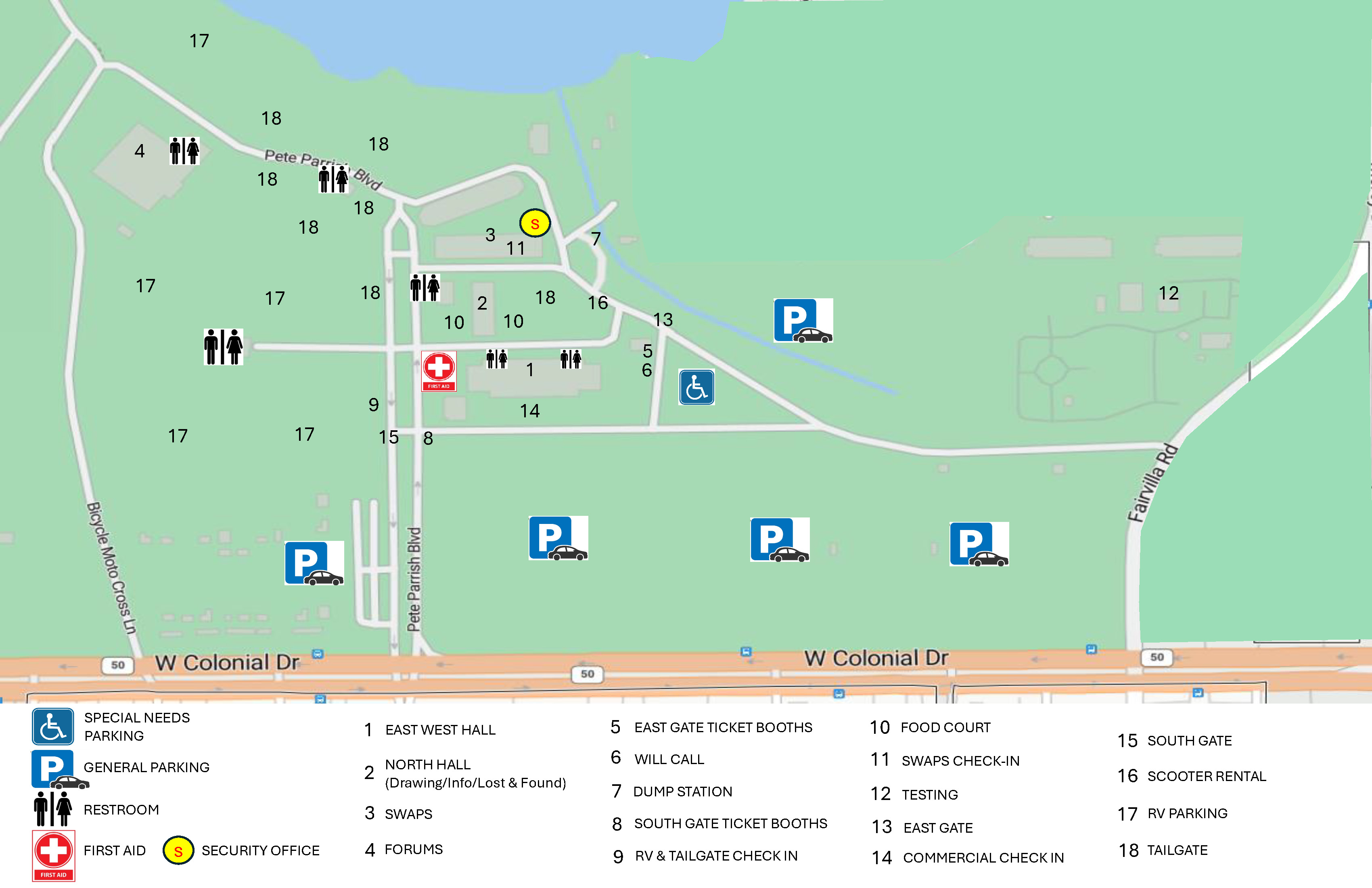 Fairgrounds Map